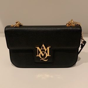 AUTHENTIC ALEXANDER MCQUEEN Insignia flap bag